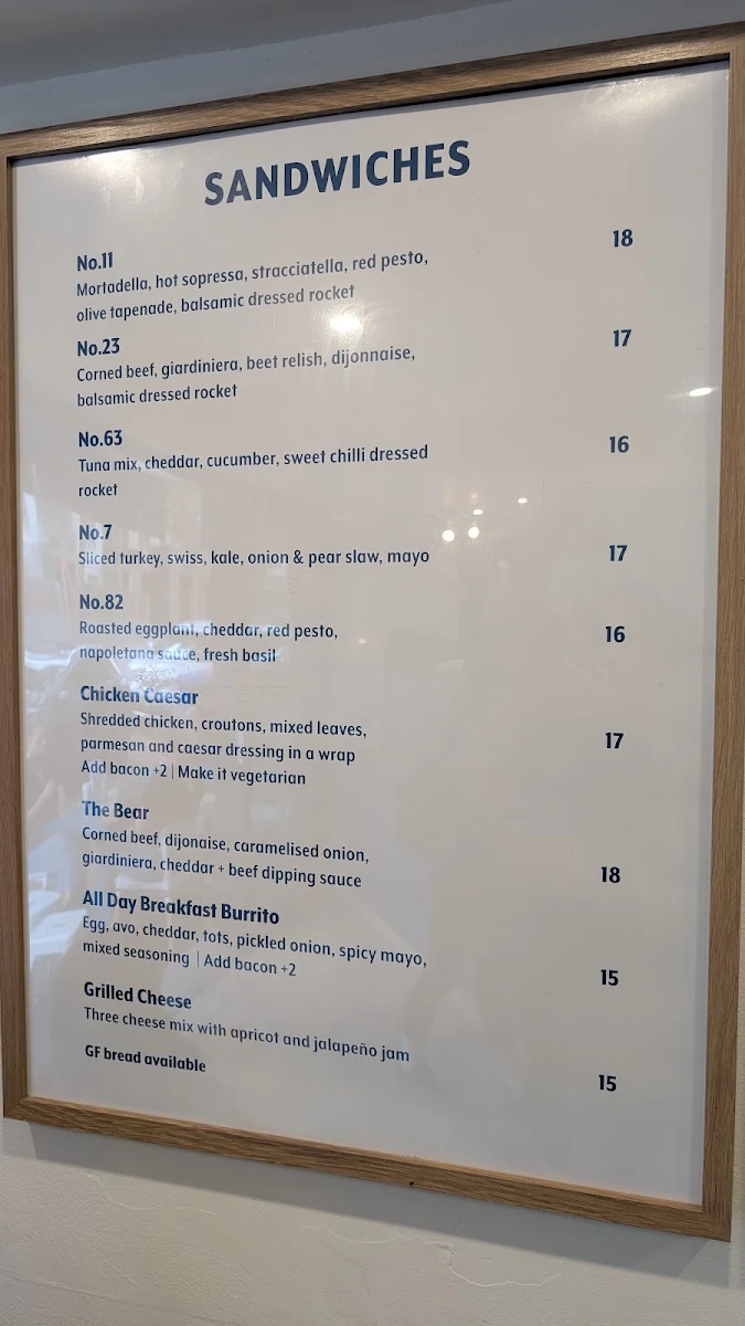 Menu, Cross Section | Darlinghurst
