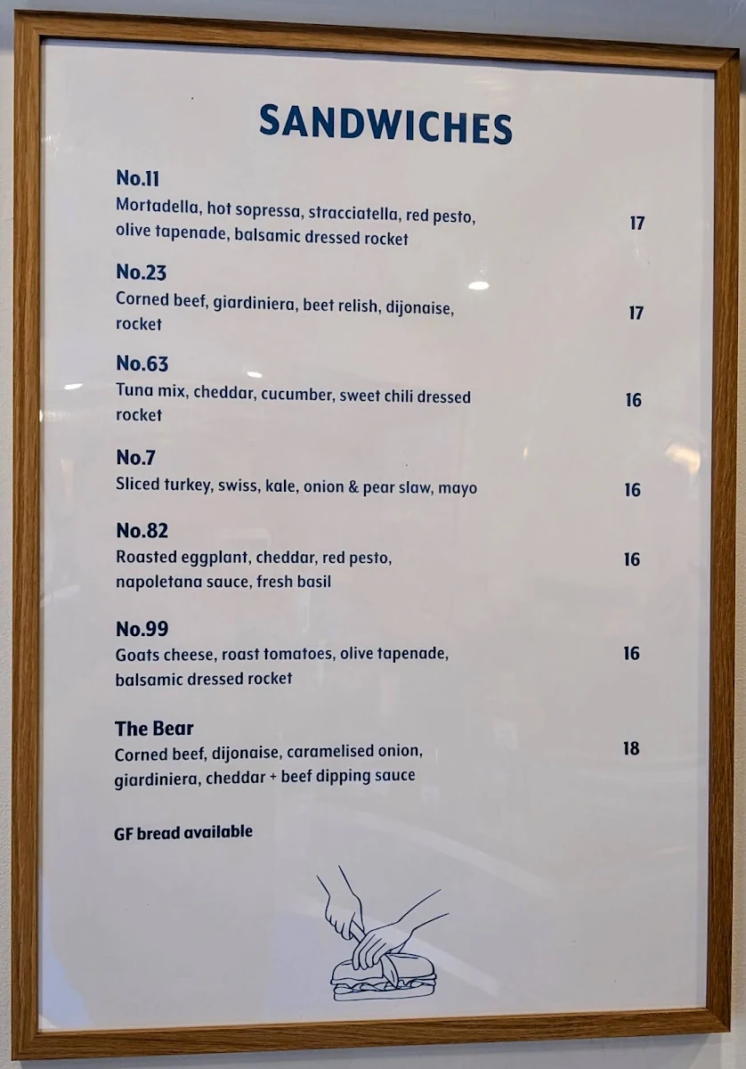 Menu, Cross Section | Darlinghurst