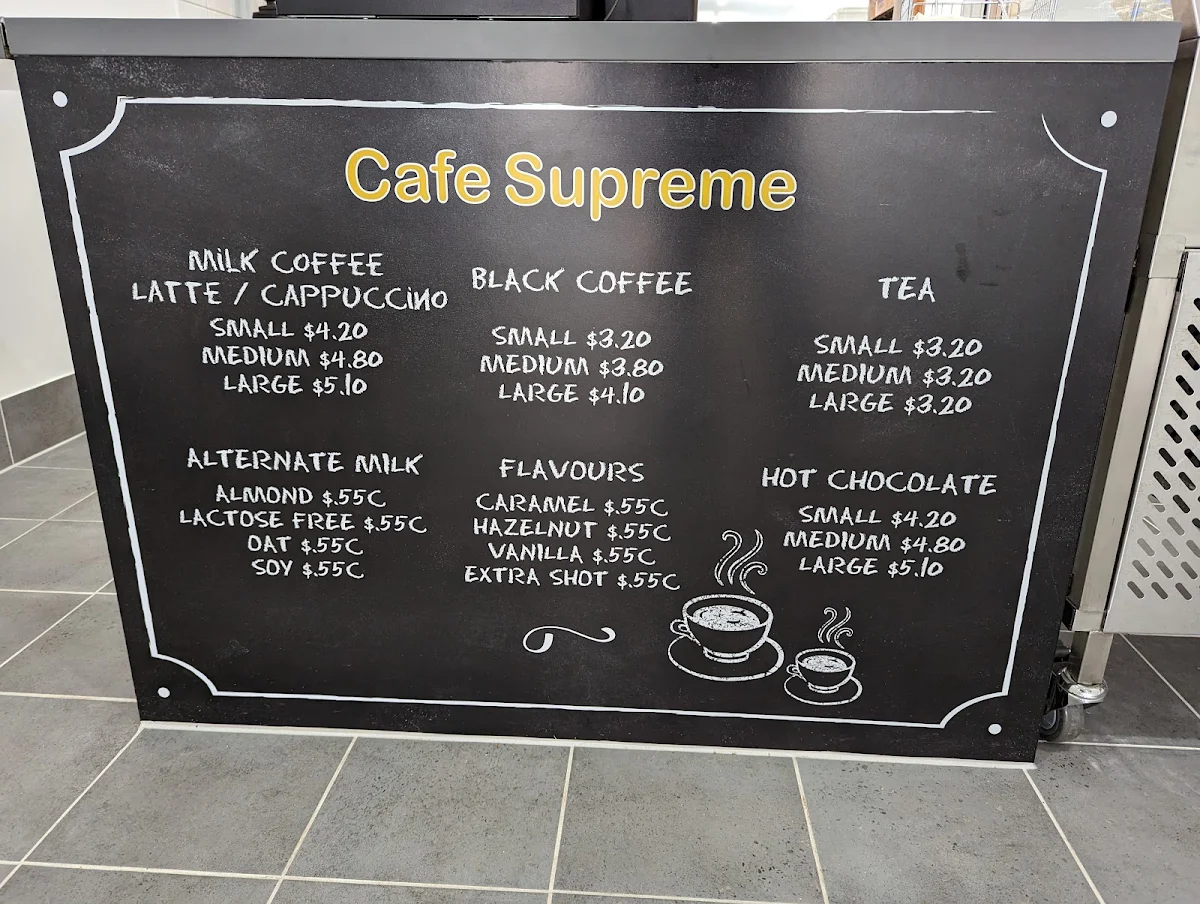 Menu, Chicken Supreme Kerang