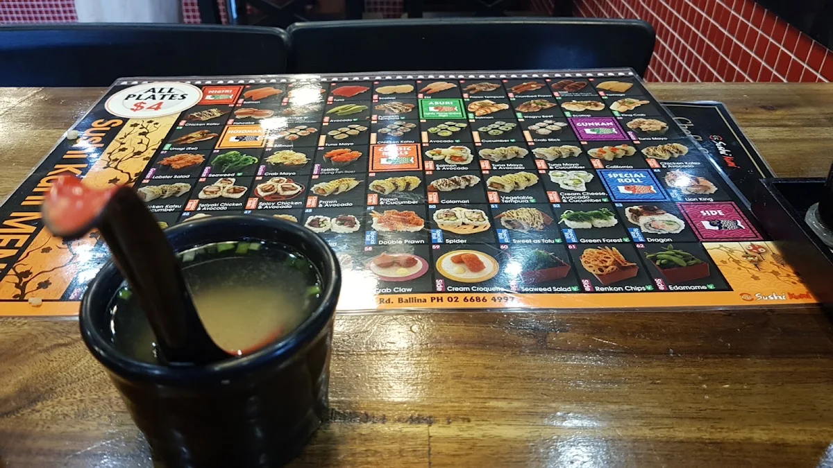 Menu, SUSHI FIRST