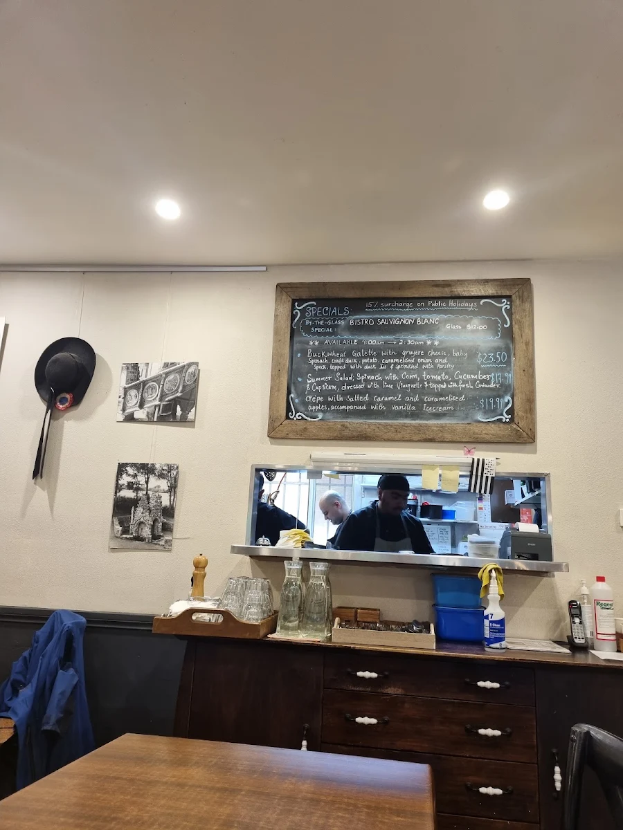 Menu, Breizh Cafe