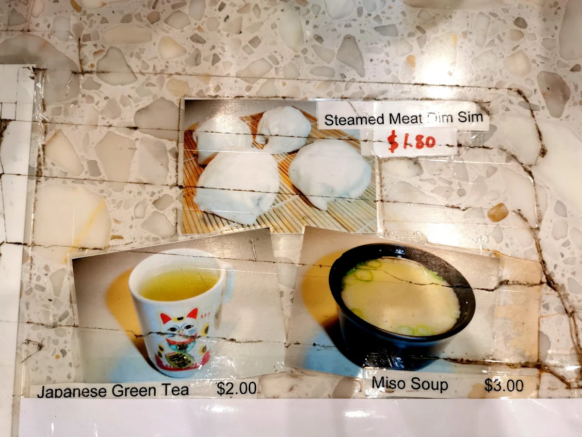 Menu, Koji Don Sushi