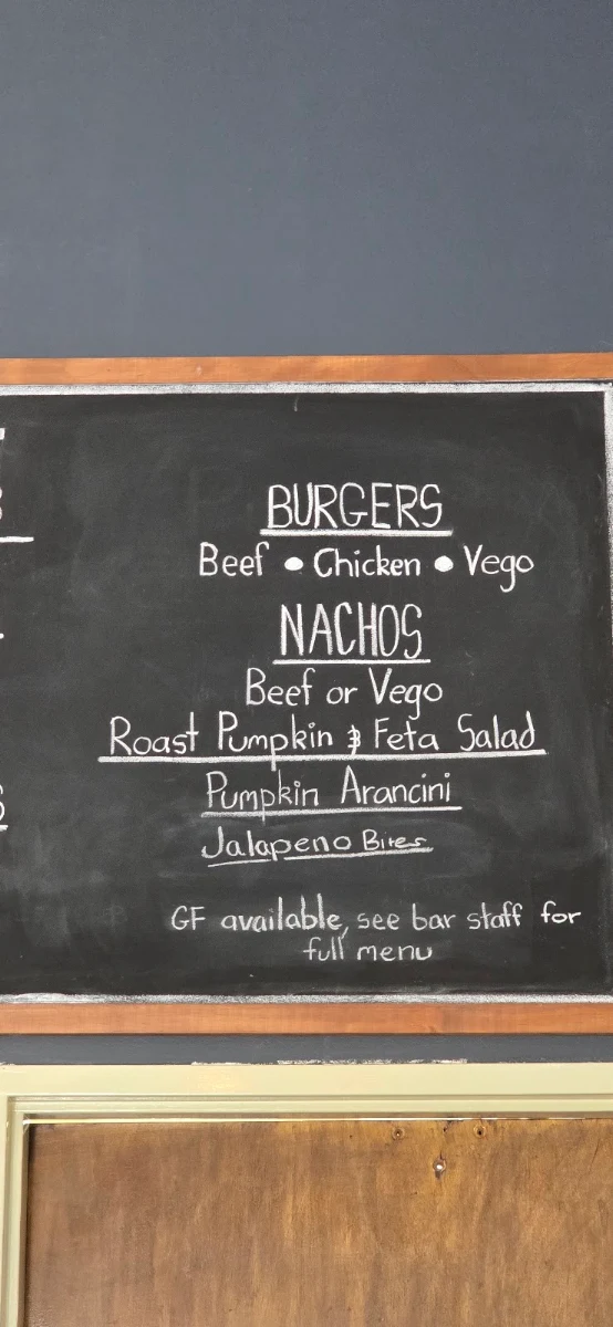 Menu, Thredbo Gin Lab