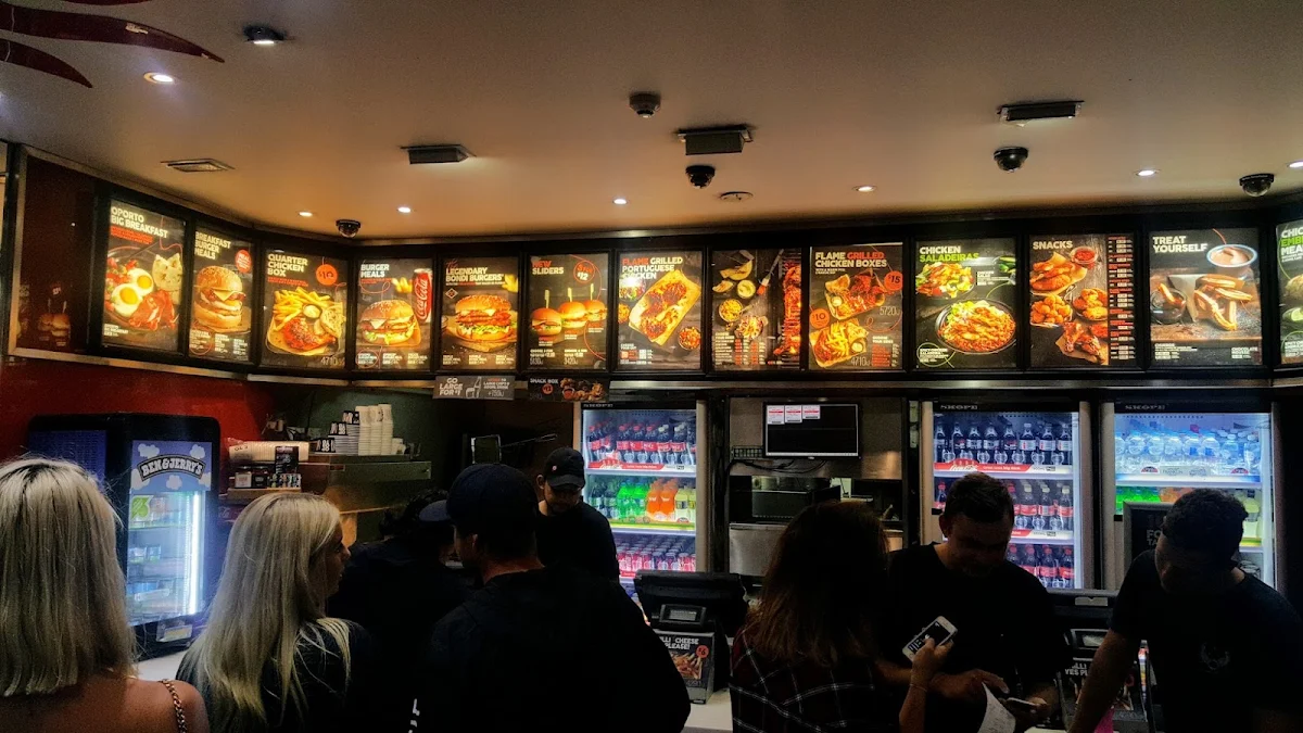 Menu, Oporto Bondi