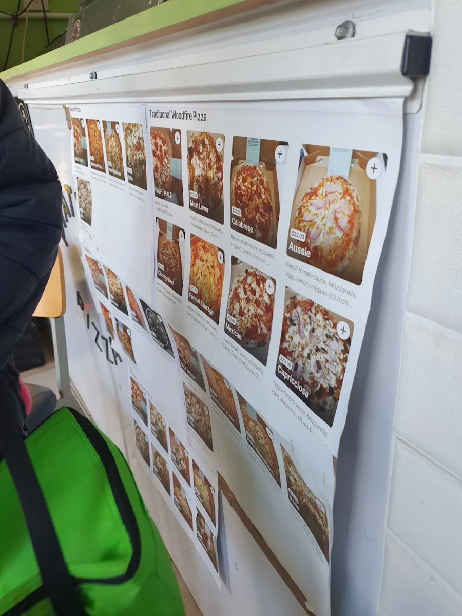 Menu, Woodfired Piatto Pizza and Pasta LIVE ATM