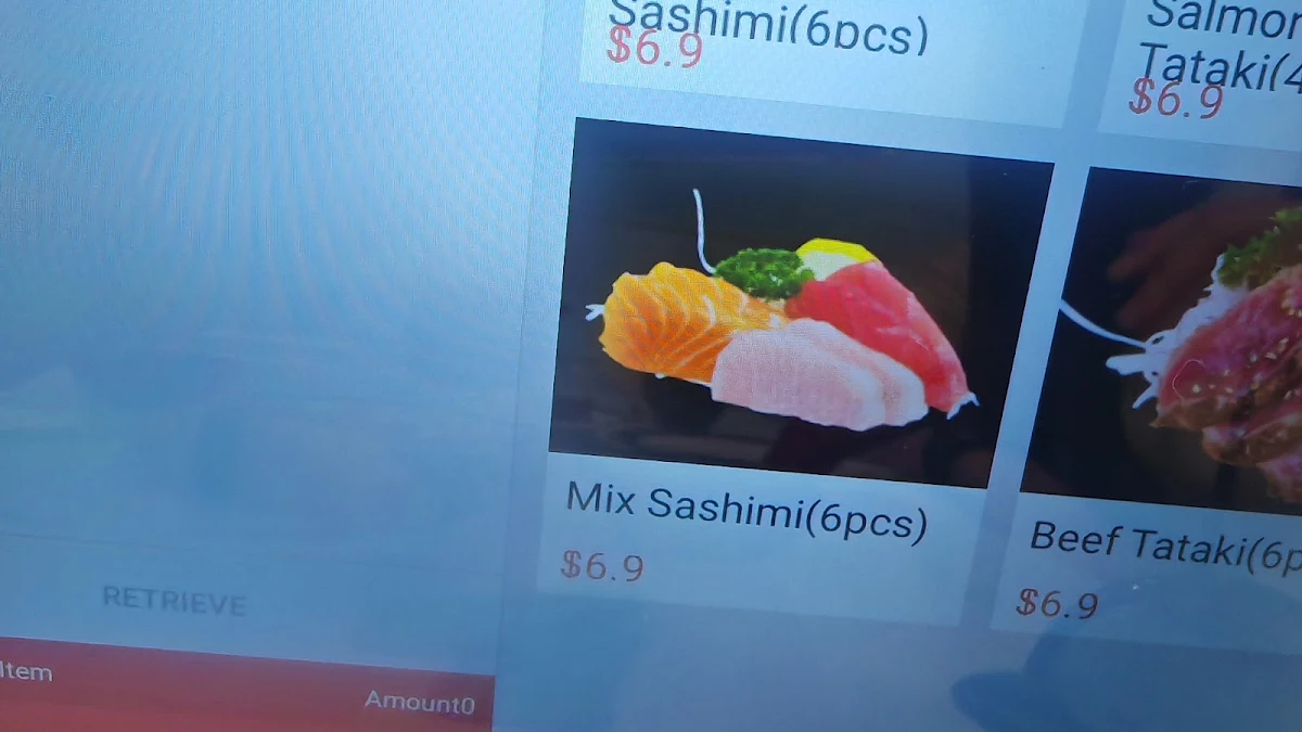 Menu, Miyabi Sushi