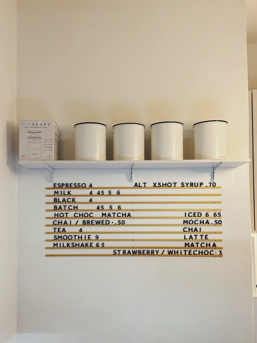 Menu, Staple Coffee