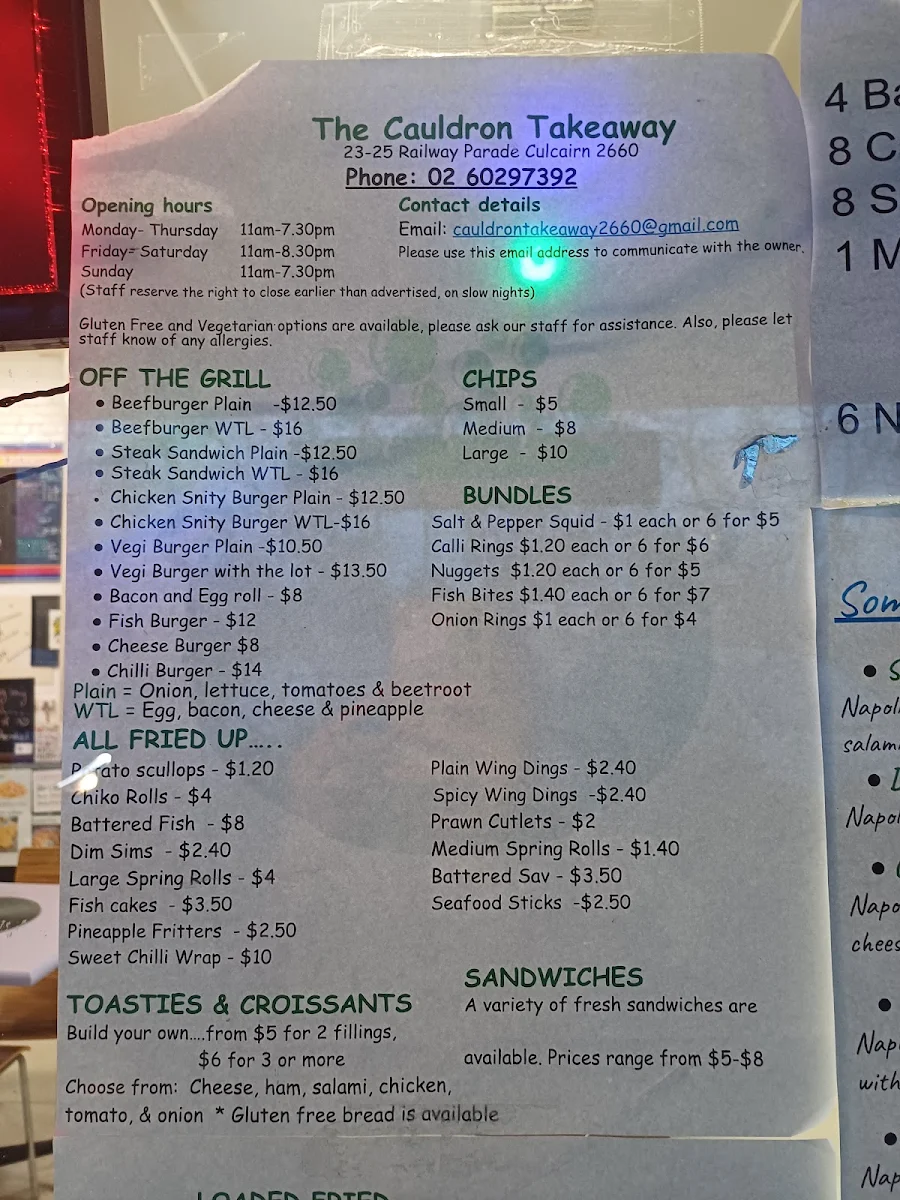 Menu photo 1