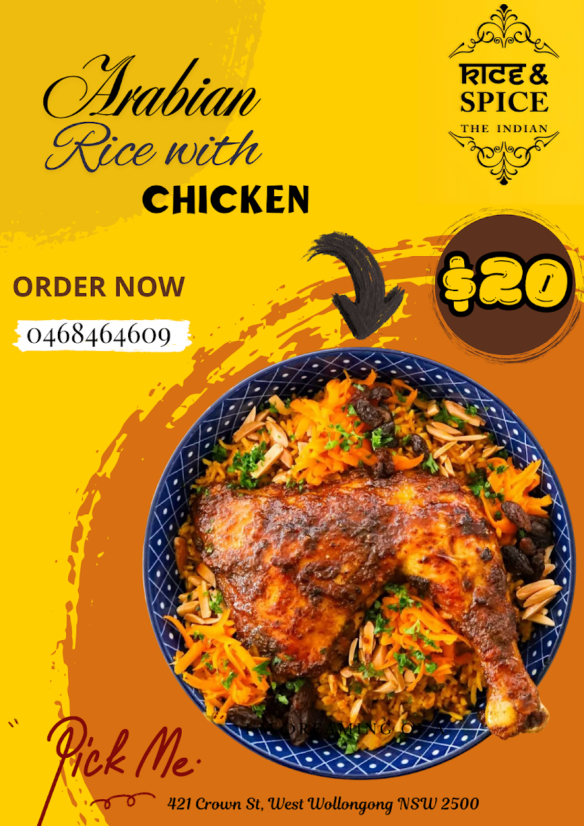 Menu, Rice and Spice