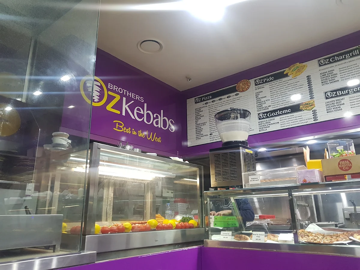Menu, OZ Brothers Kebabs