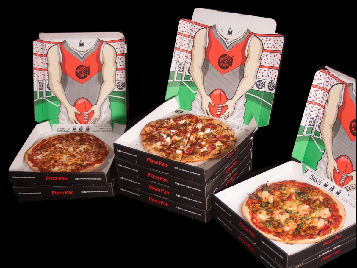 Menu, Pizza Pan Seaview Downs
