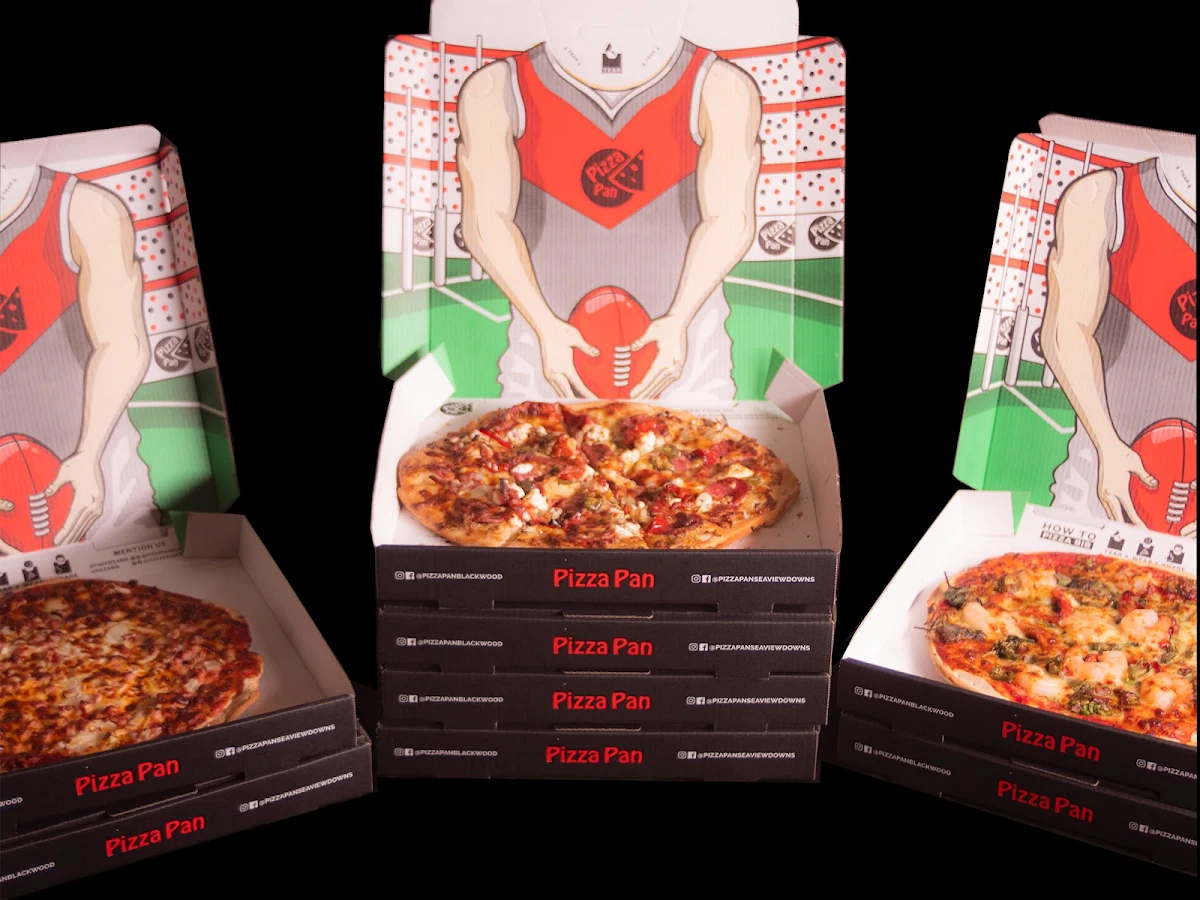 Menu, Pizza Pan Seaview Downs