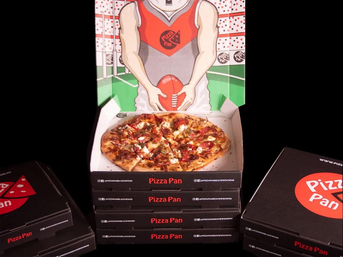 Menu, Pizza Pan Seaview Downs