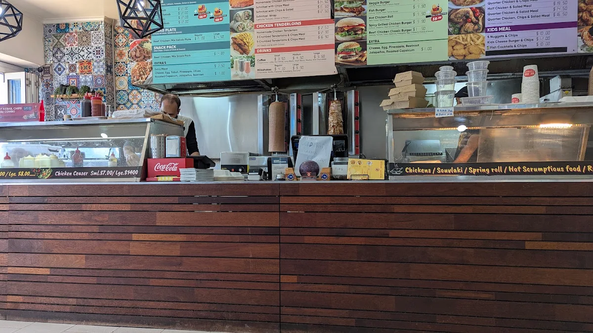 Menu, Yummy Kebab & Charcoal Chicken Toukley