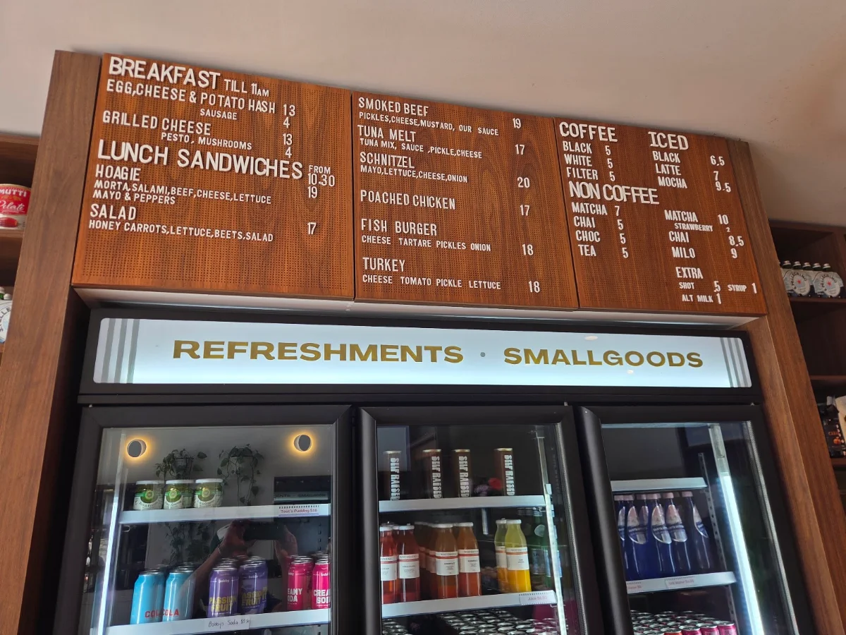 Menu, Self Raised Bread Shoppe
