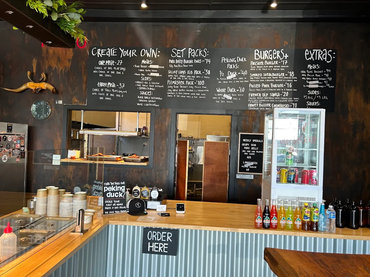 Menu, Wildfire Craft BBQ