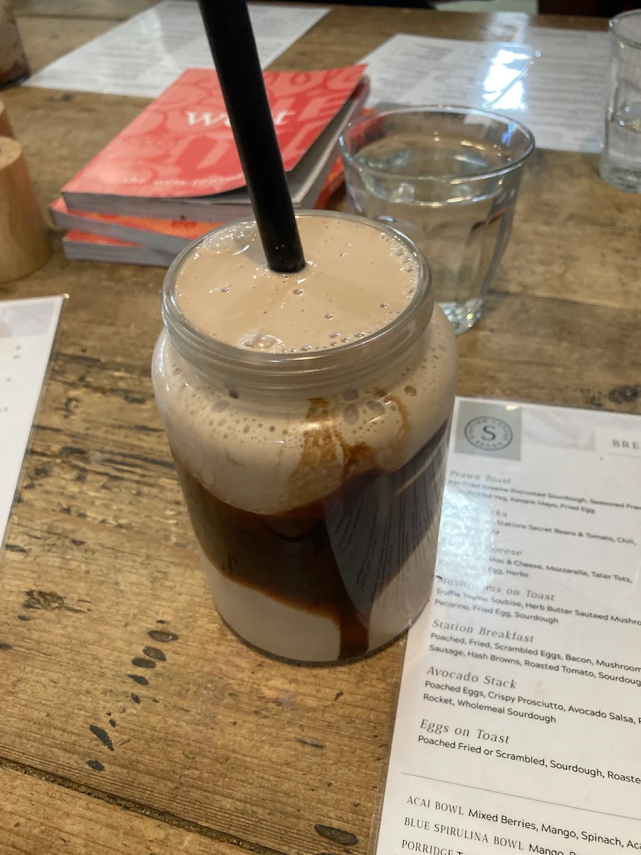 Menu, Station Coffee House