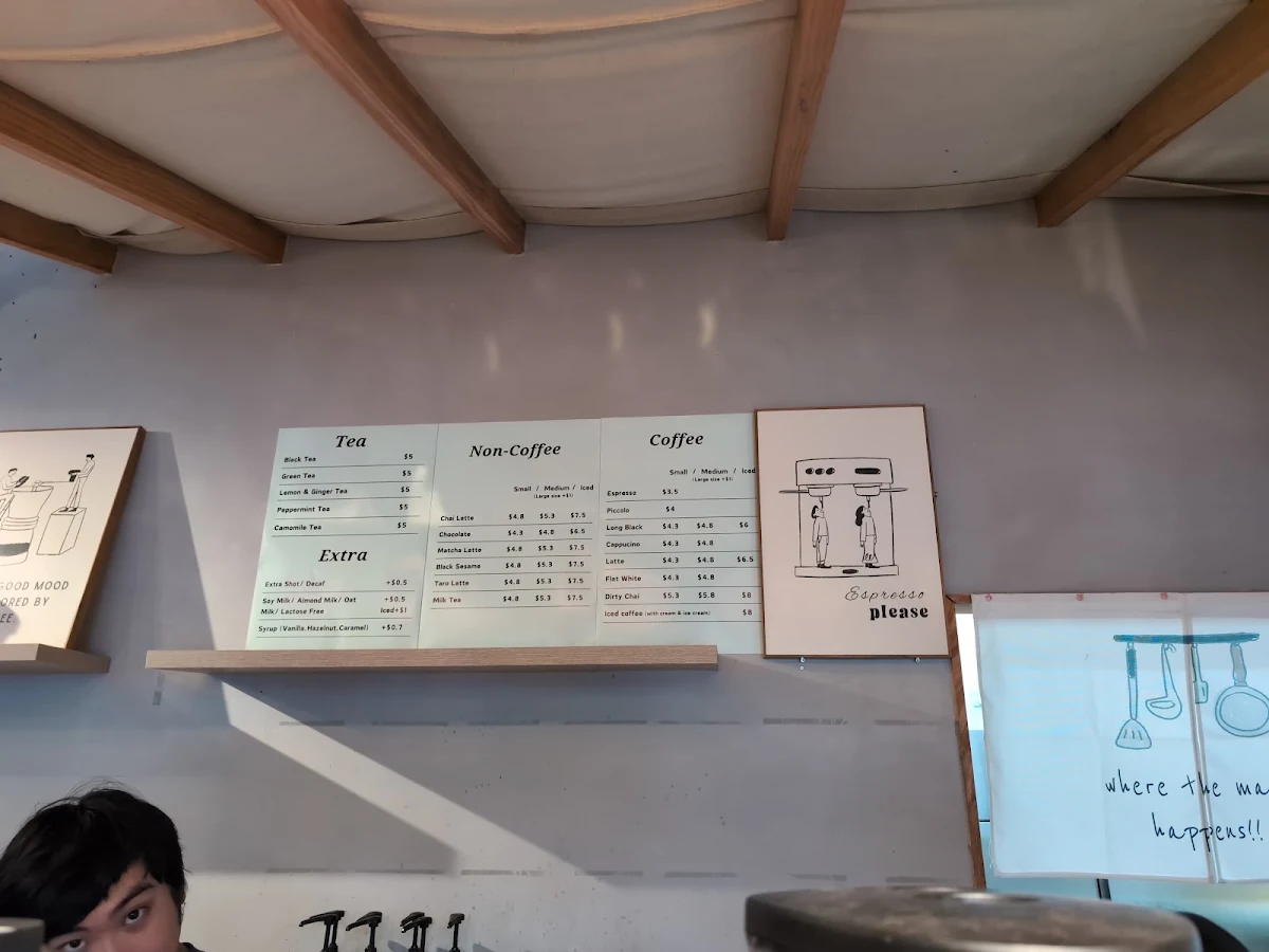 Menu, True Brew Cafe 灶咖