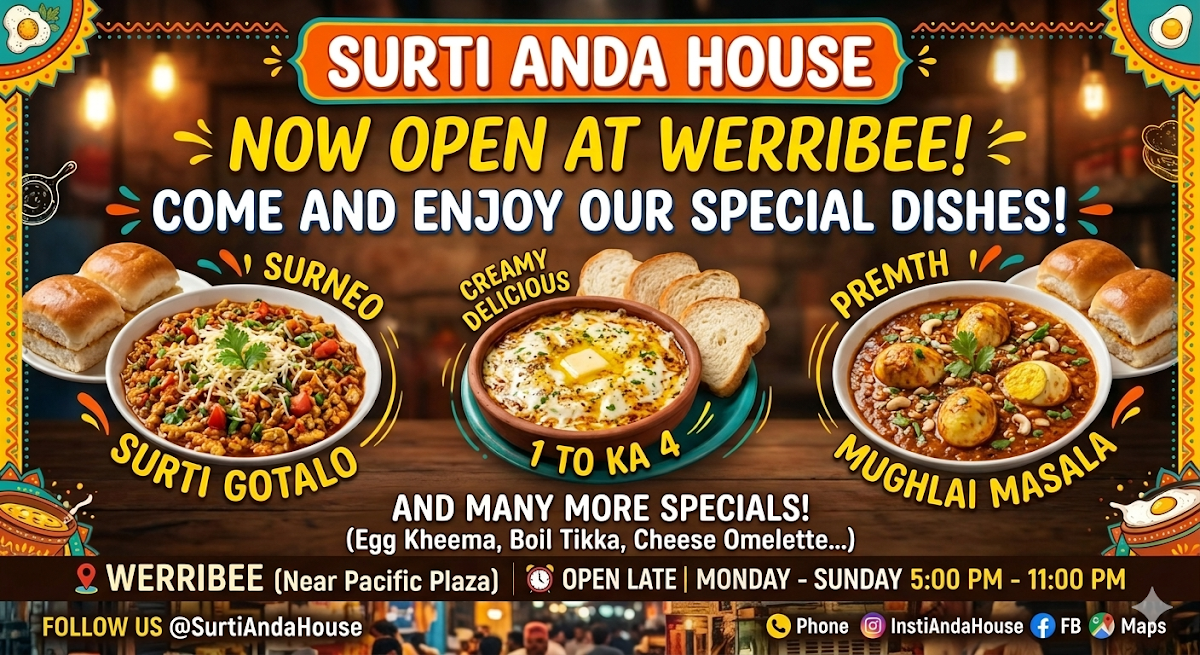 Menu, SURTI ANDA HOUSE