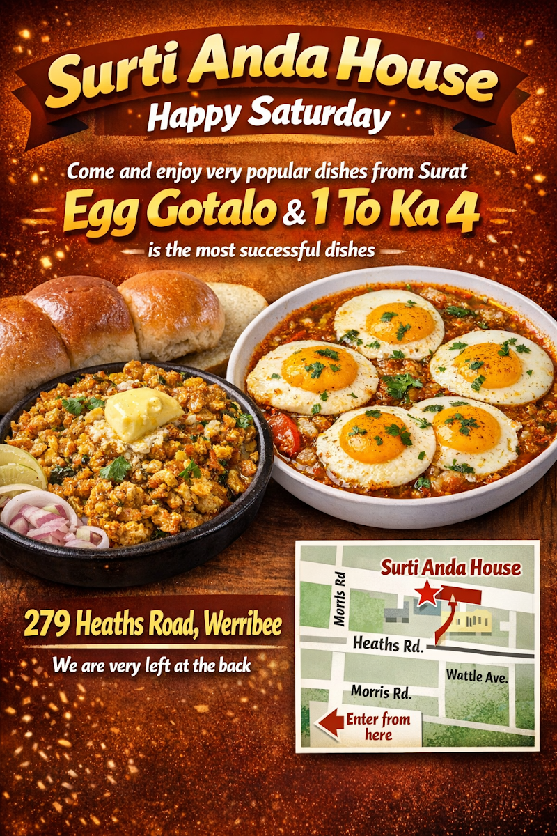 Menu, SURTI ANDA HOUSE