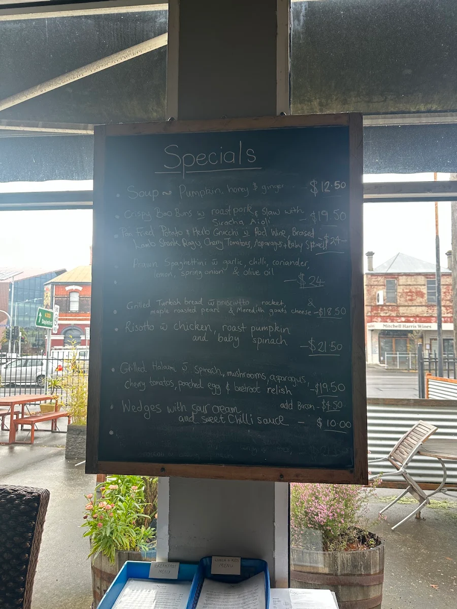 Menu, IneXterior Cafe, Functions and Catering