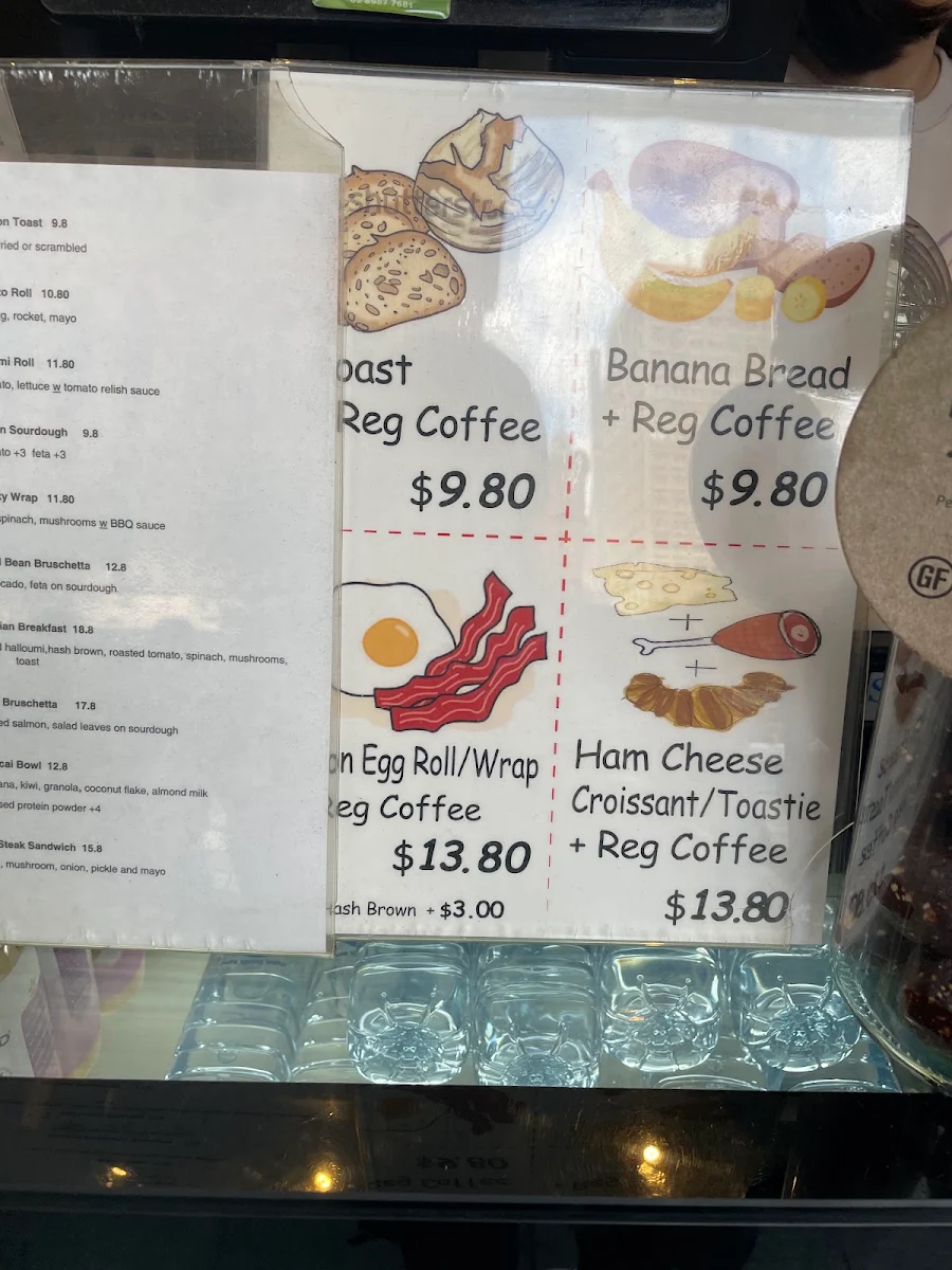 Menu, Workshop Espresso