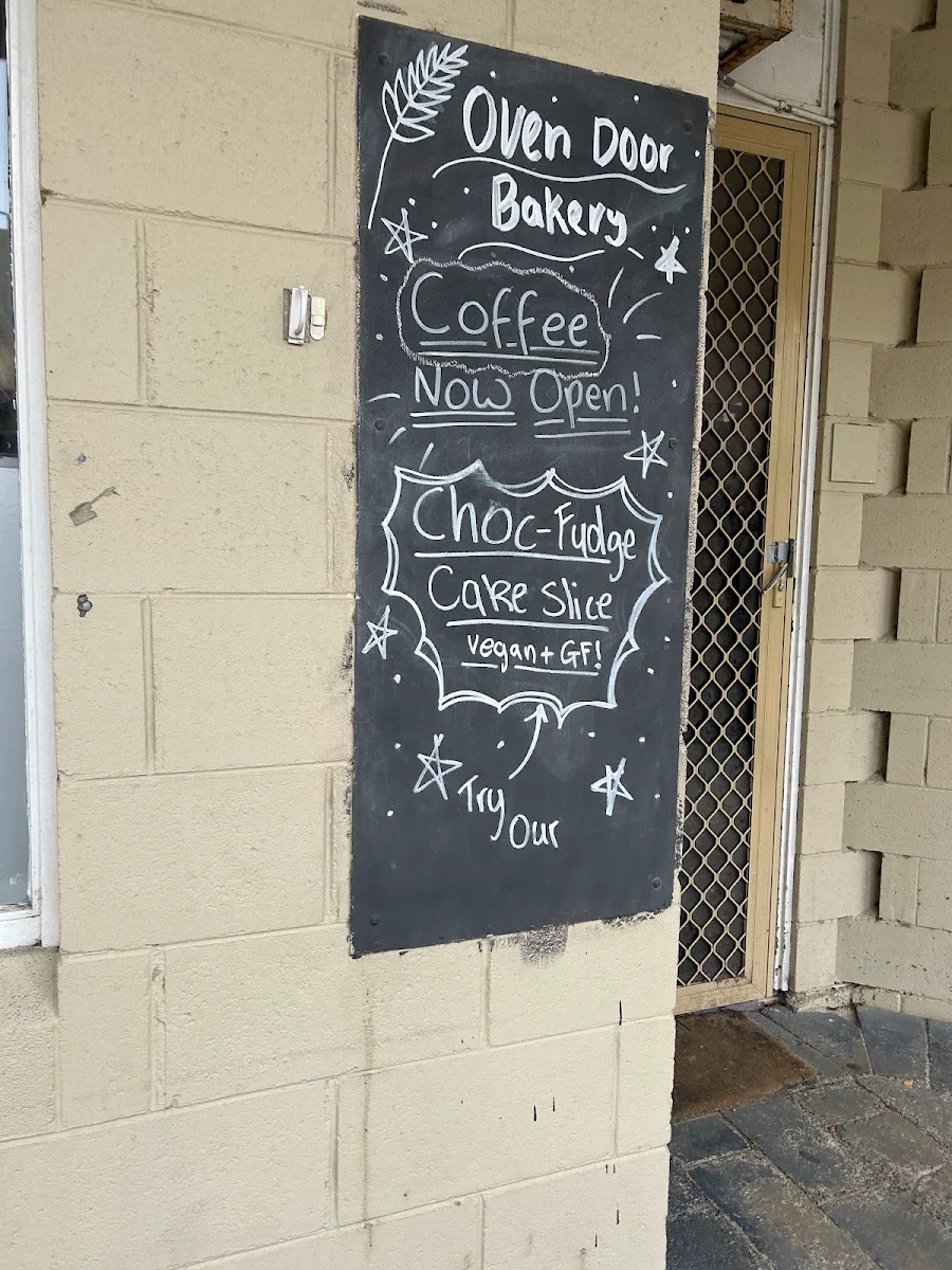 Menu, The Oven Door Bakery and Café