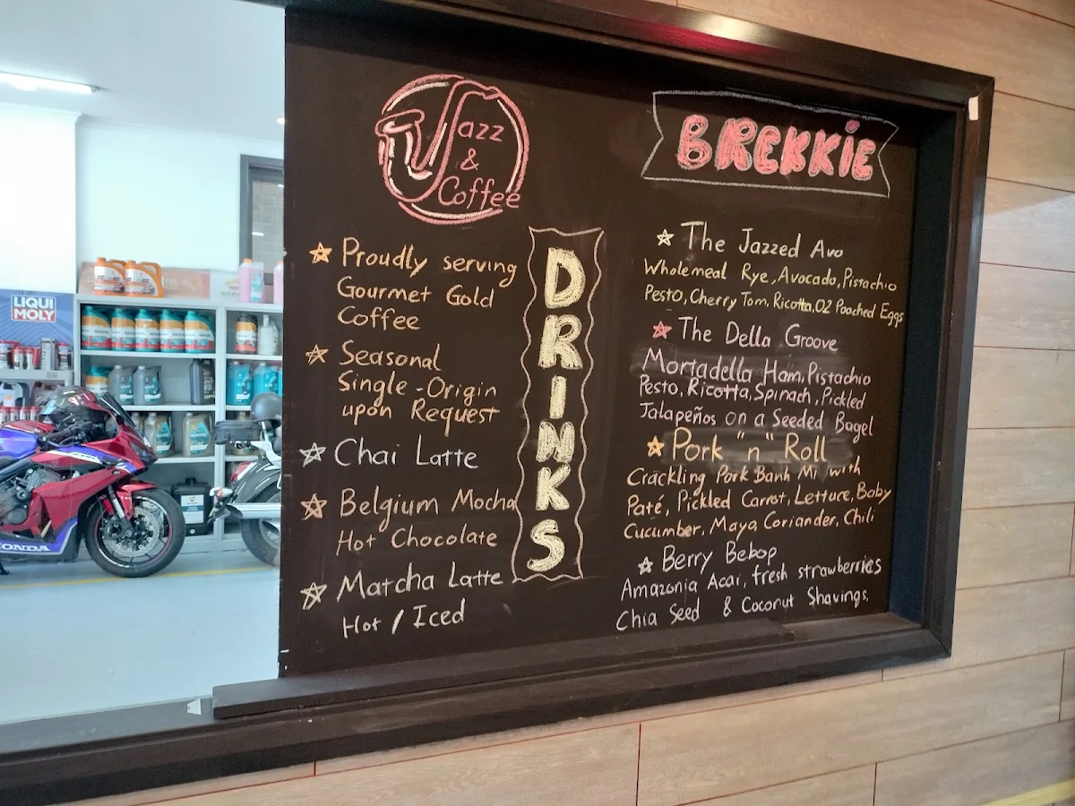 Menu, Jazz&Coffee