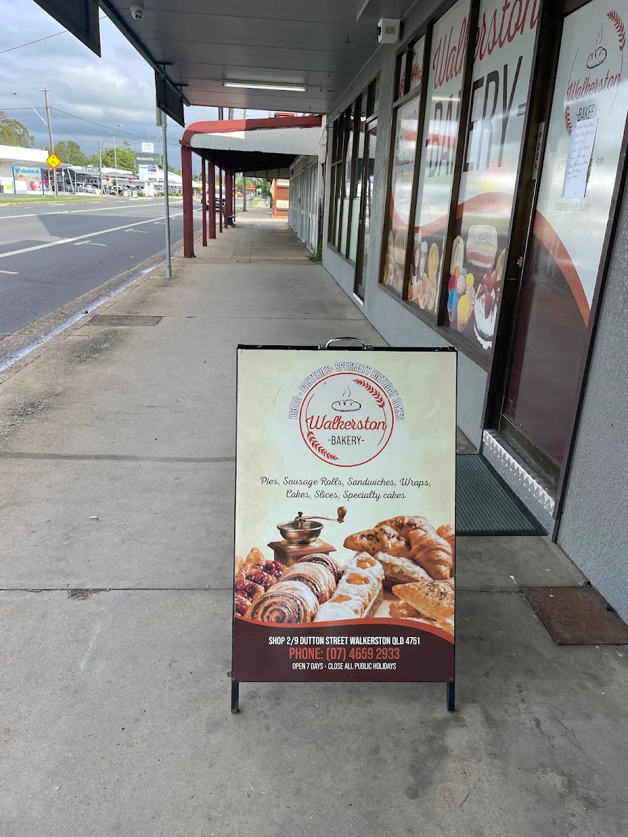 Menu, Walkerston Bakery