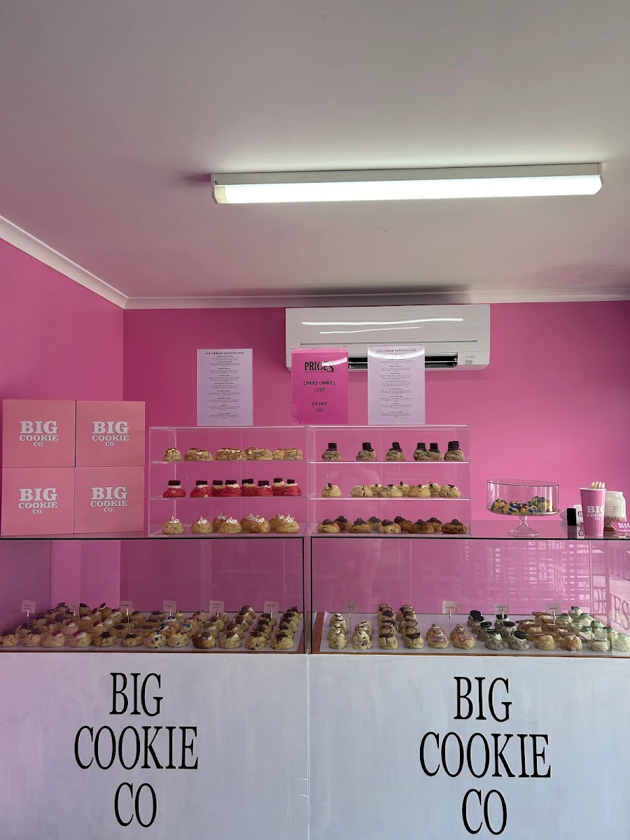 Menu, Big Cookie Co
