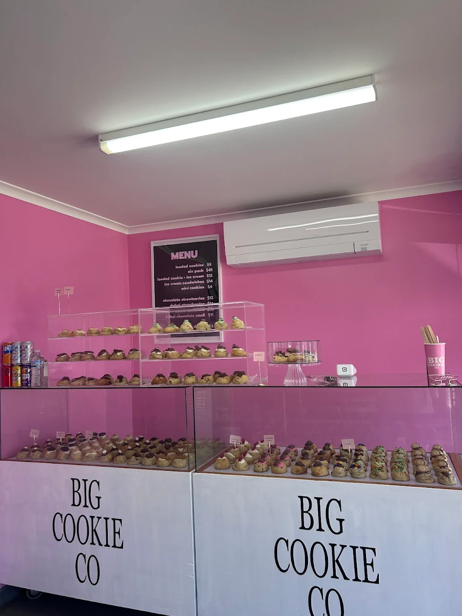 Menu, Big Cookie Co