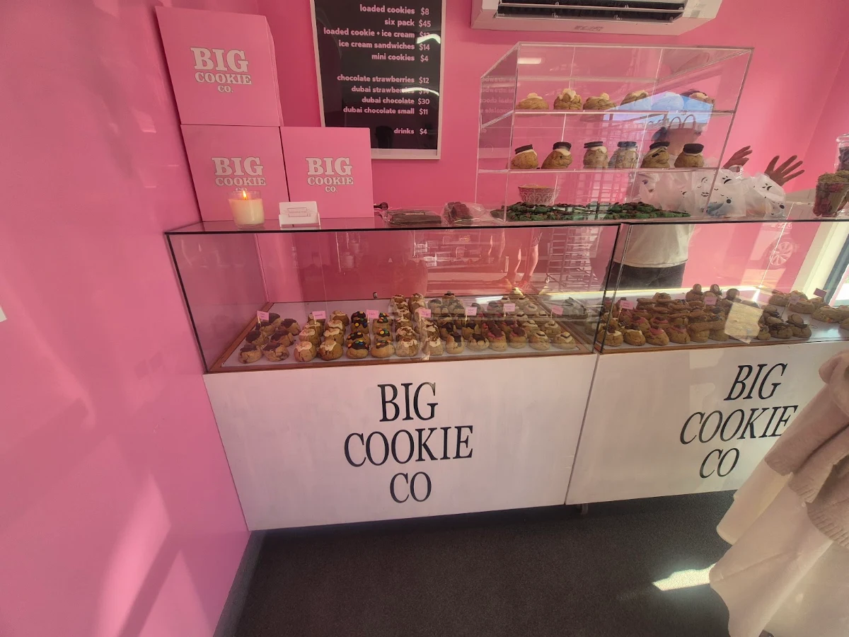 Menu, Big Cookie Co