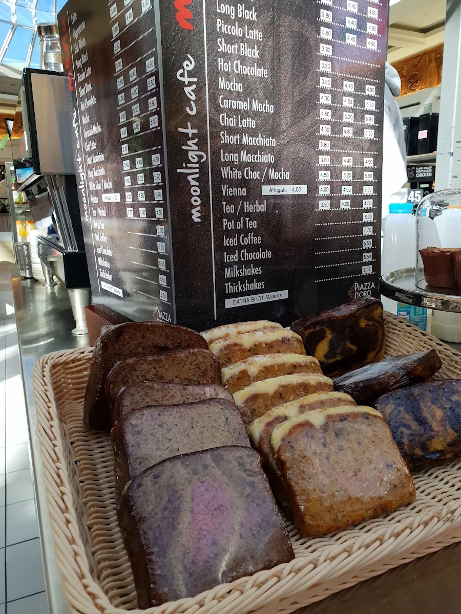Menu, Moonlight Cafe - Broadmeadows Central