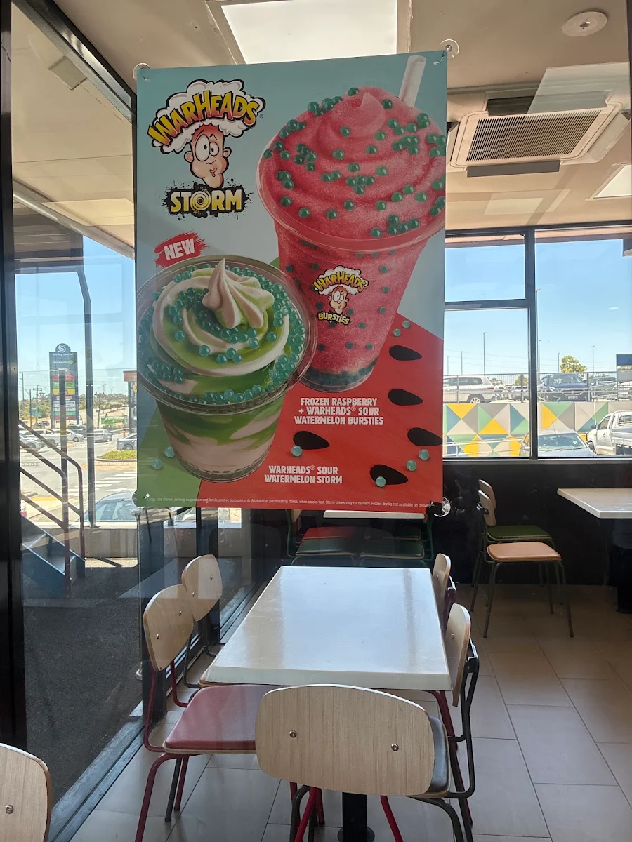 Menu, Hungry Jack's Burgers Balga