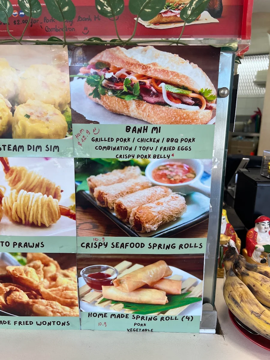 Menu, Saigon Palace Cafe - Vietnamese Restaurant