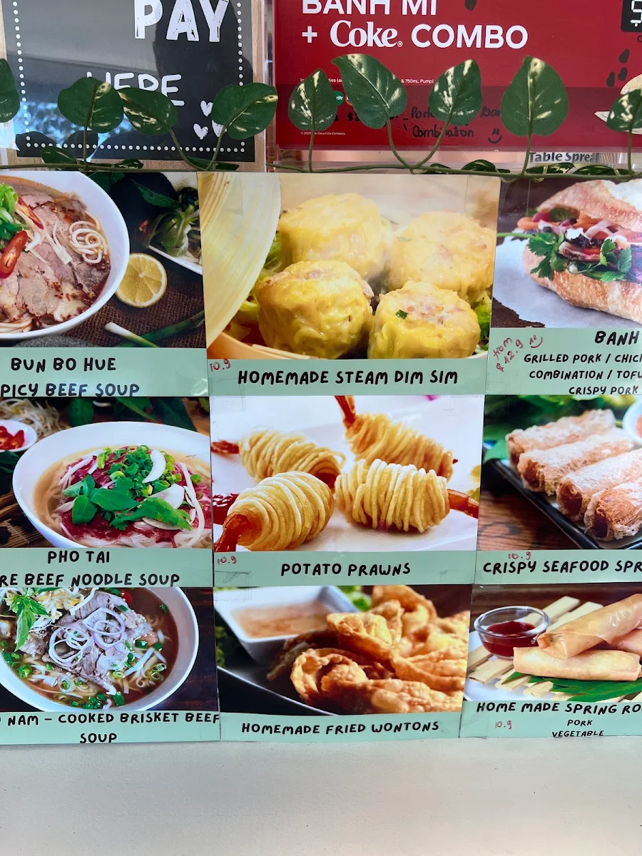 Menu, Saigon Palace Cafe - Vietnamese Restaurant