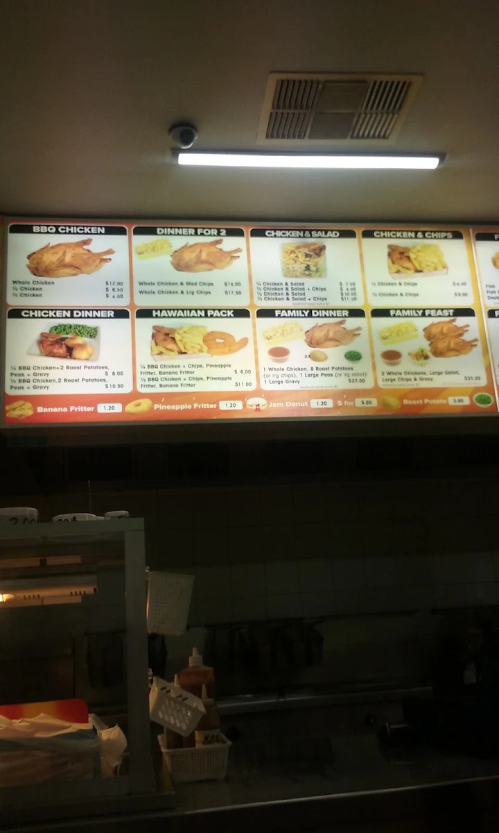 Menu, Hot Spot Chicken Dallas