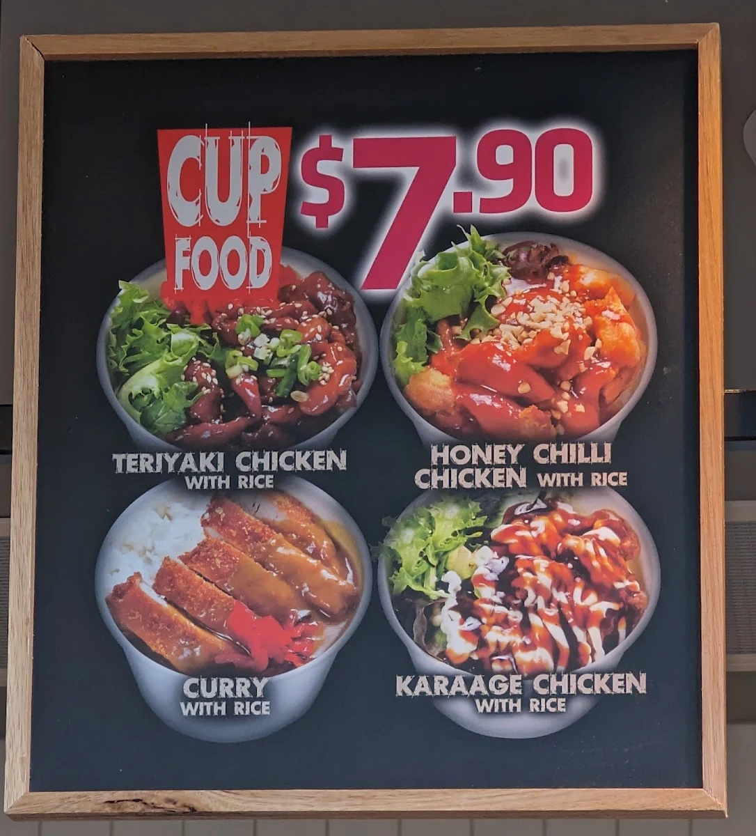 Menu, Say Sushi