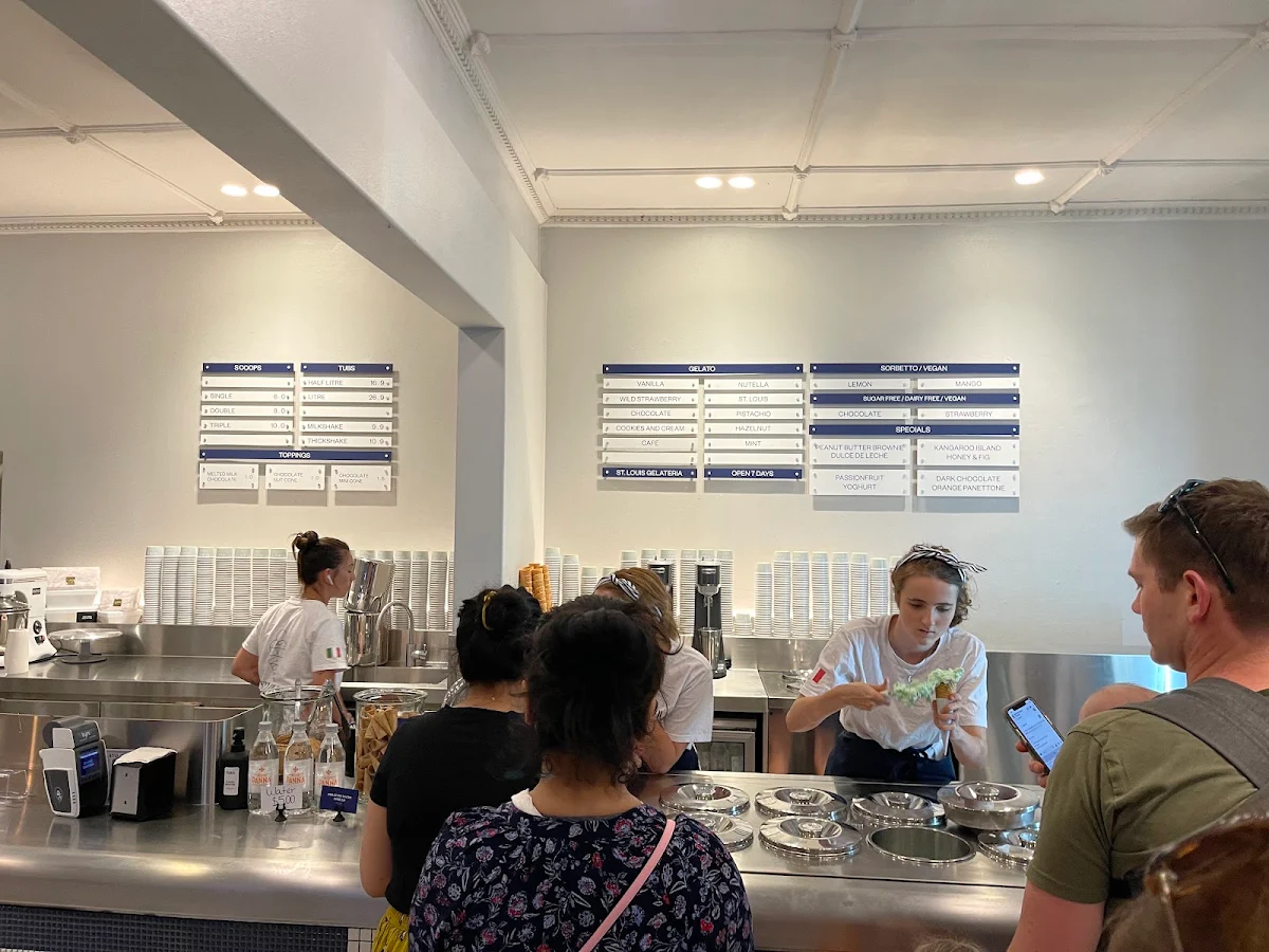 Vibe, St Louis Gelateria Brighton
