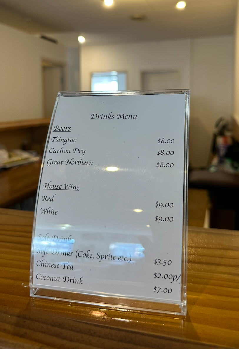 Menu, Lily's Garden (100% Halal)
