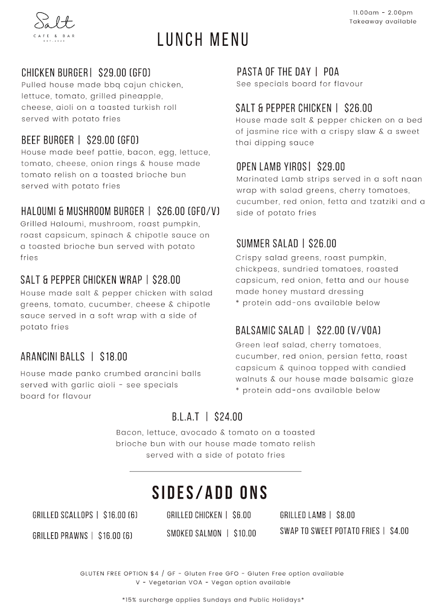 Menu photo 1