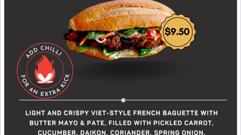 Menu, Queen Banh Mi