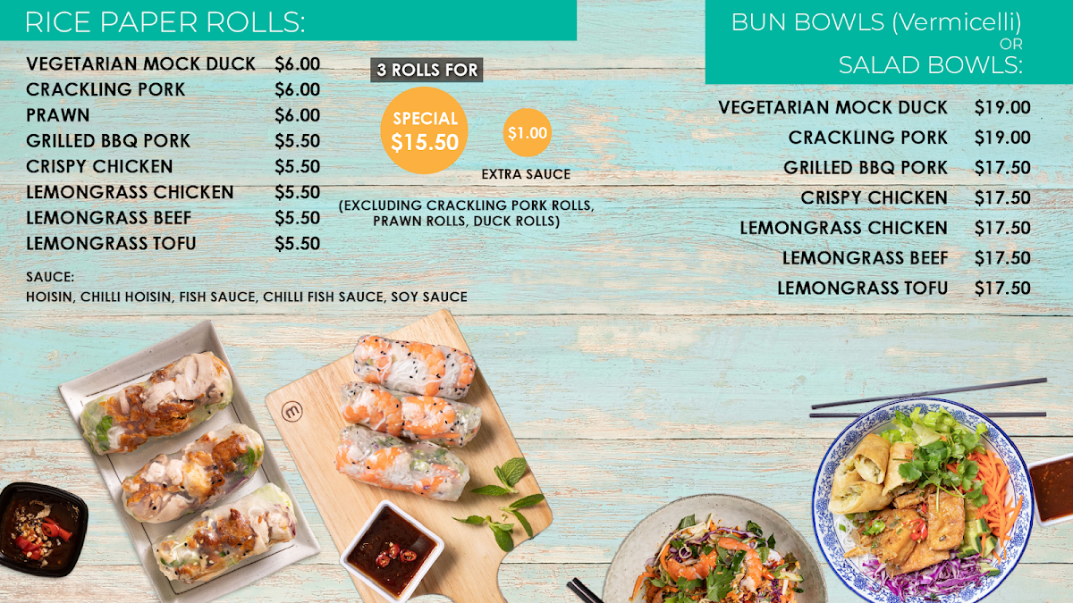 Menu, Peddler Kitchen
