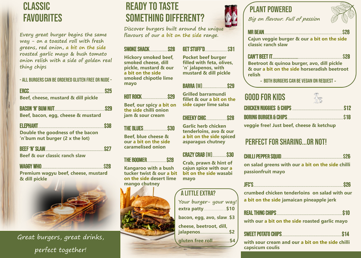Menu, Denmark Good Food Factory