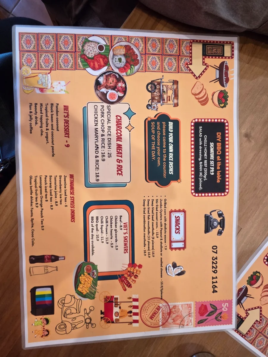 Menu, TRANG GIA