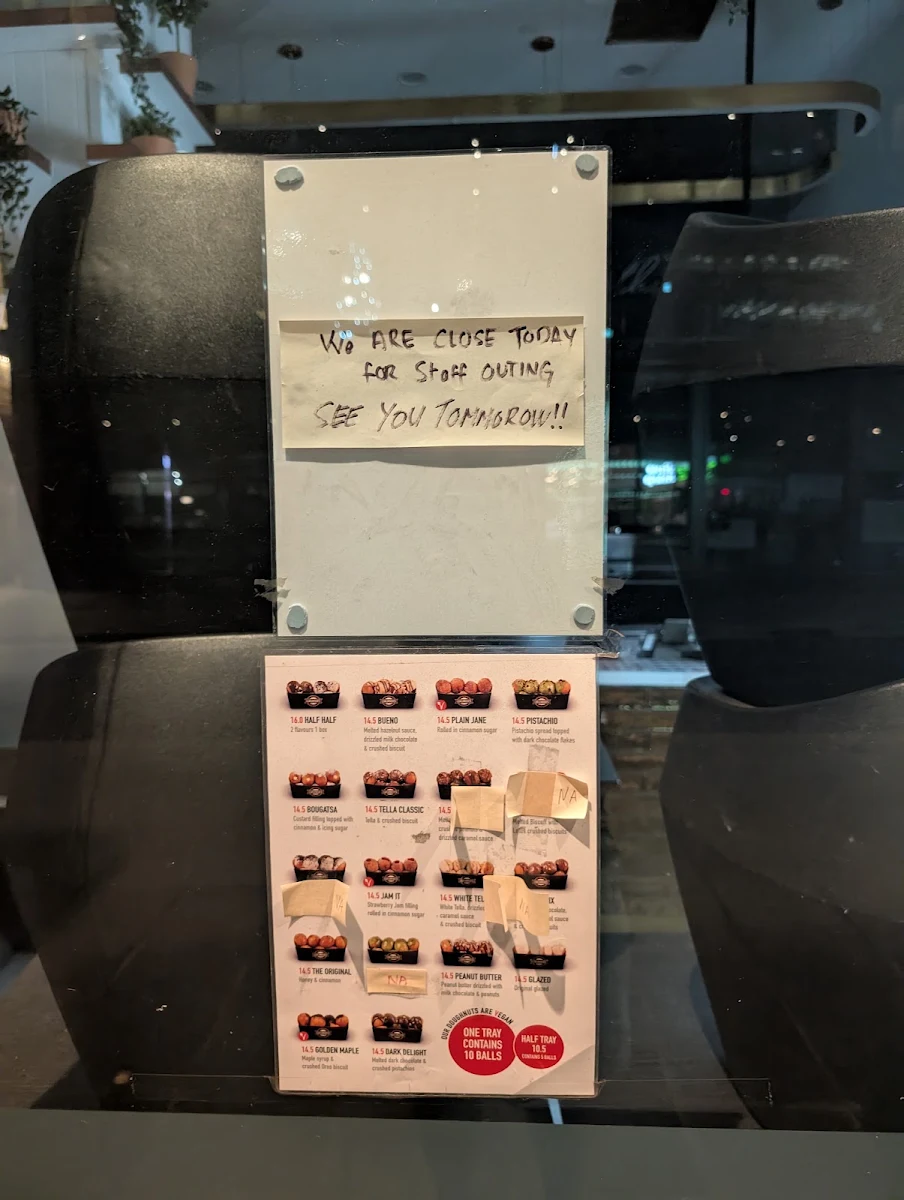 Menu, Lukumades