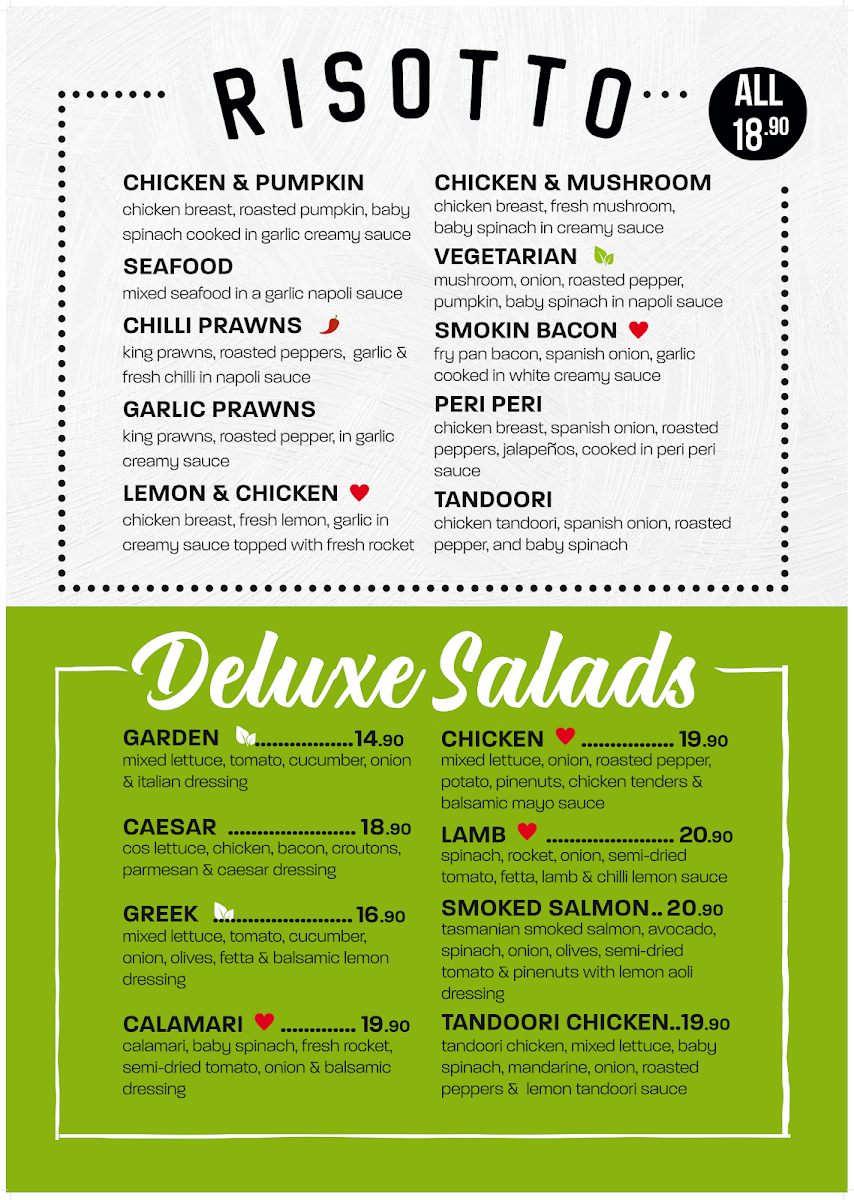 Menu, Victoria’s Pizza N Beyond - Tarneit