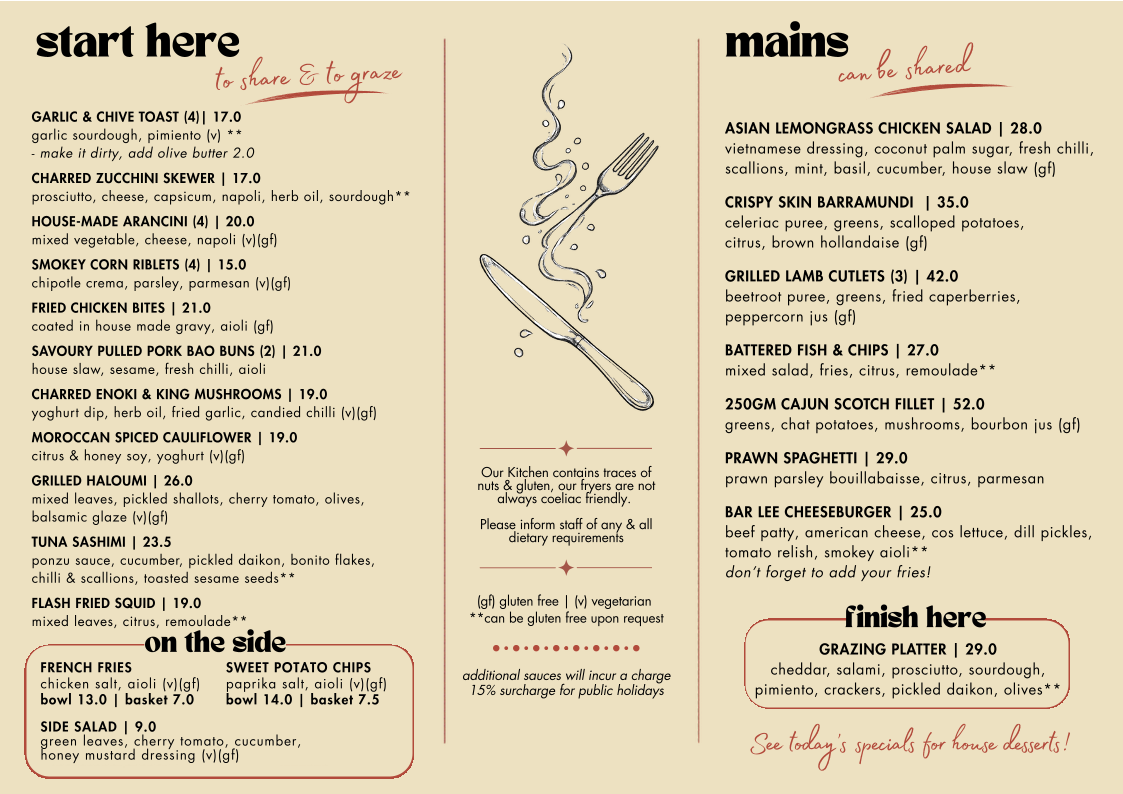 Menu photo 1