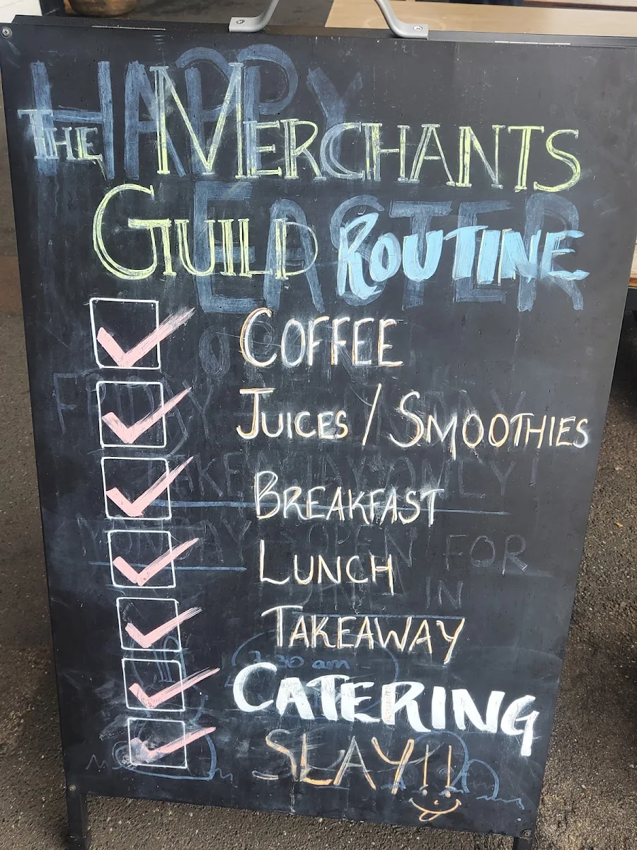 Menu, The Merchants Guild