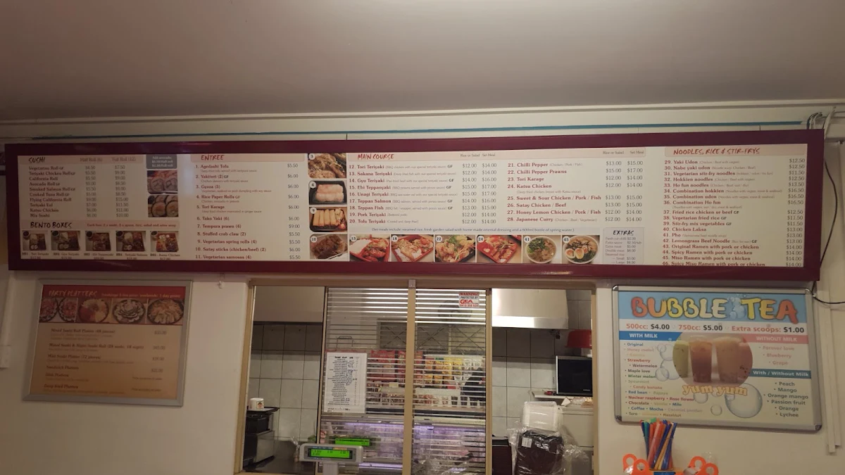 Menu, Lighthouse Corner Store